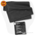 wholesale microfiber suede sport sweat towel with bag and wrap band